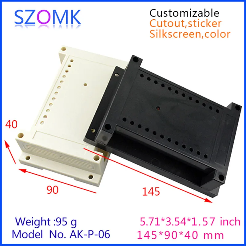1 шт. пластиковый корпус из АБС пластика 145*90*40 мм|enclosure external|enclosure external hard drivebox java |