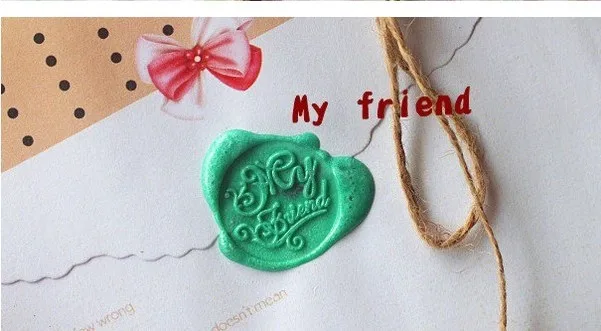 1 шт. винтажная восковая печать в виде цветка Love For You печать для студентов Сделай Сам Скрапбукинг школьные офисные принадлежности