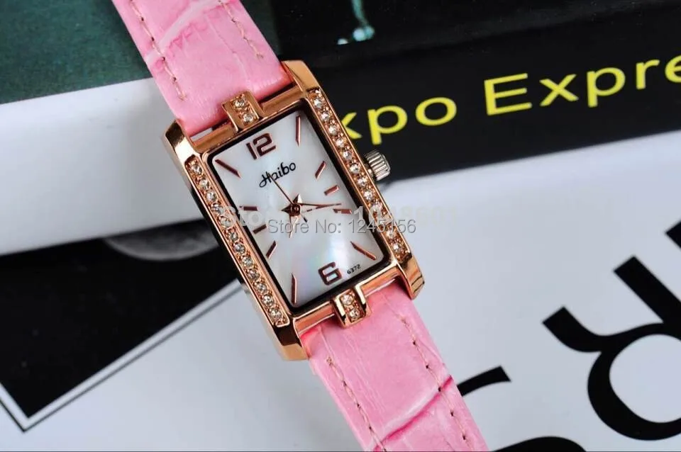 Wholesale free delivery genuine new quartz watch fashion wrist waterproof couple tables 6372 | Наручные часы