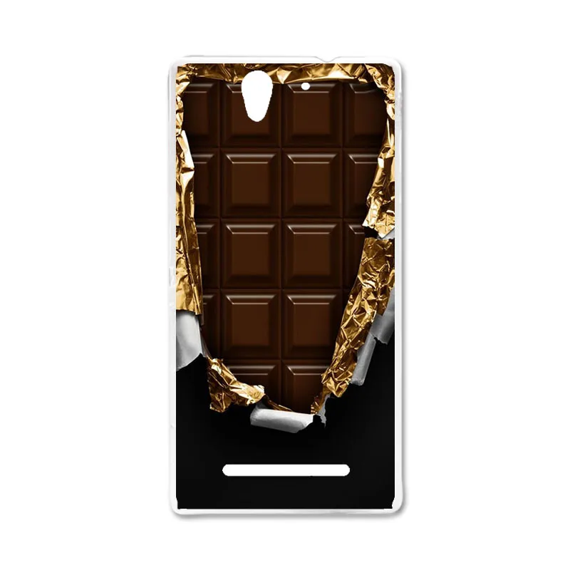 Чехол для телефона s для sony Xperia C3, силиконовый чехол с фламинго, Nutella, бампер для sony Xperia C3 D2533 D2502 S55T S55U, чехол Fundas Coque - Цвет: H056