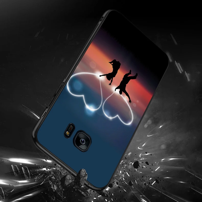 Мульти граф чехол для телефона samsung Galaxy S6 edge S7 Забавный милый силиконовый мягкий