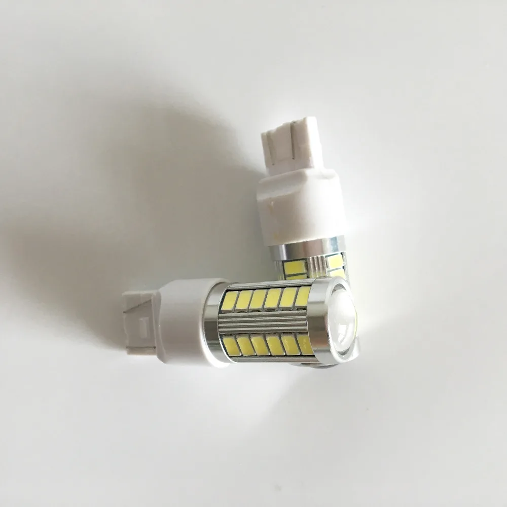 2 шт. Led T20 7443 33SMD Высокая мощность резервного копирования Обратный светодиодные