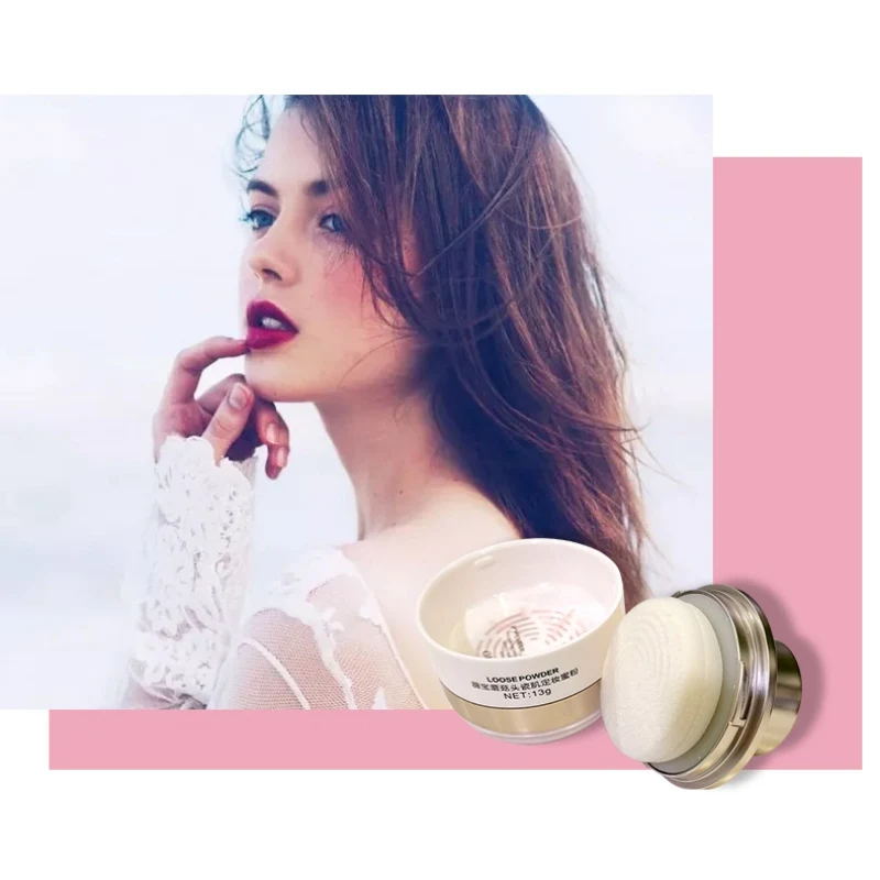 Mushroom Head Makeup Loose Powder Honey Control Oil Lasting Concealer Brighten Skin Color Waterproof Repair Capacity |