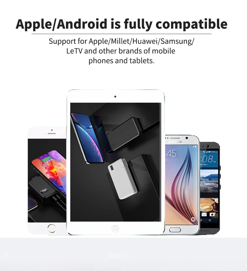 TOPZERO 10000 мАч, беспроводное зарядное устройство, внешний аккумулятор для Xiaomi, huawei, iPhone, samsung, портативный светодиодный, PD, QC 3,0, USB, быстрая Внешняя батарея