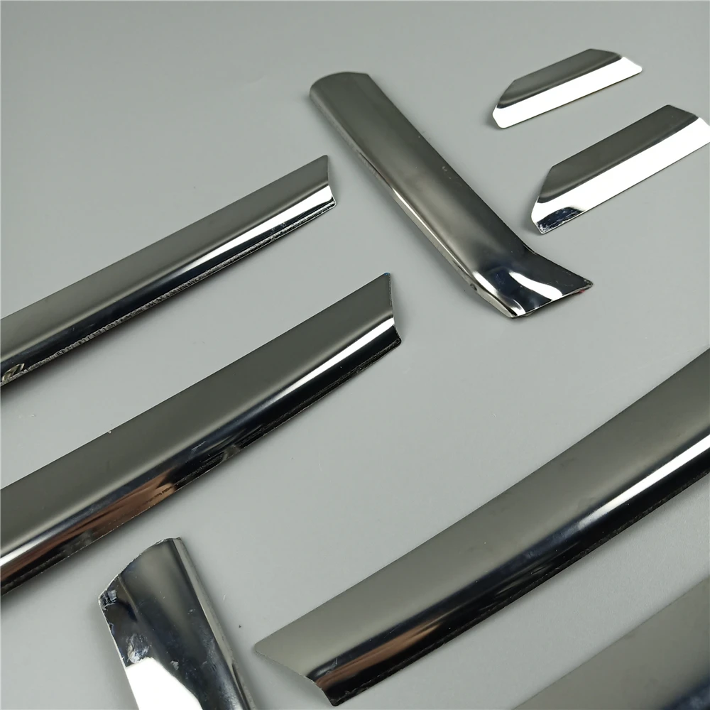 Передняя противотуманная фара из нержавеющей стали 10 шт. для Audi A3 Sedan 2017-2018