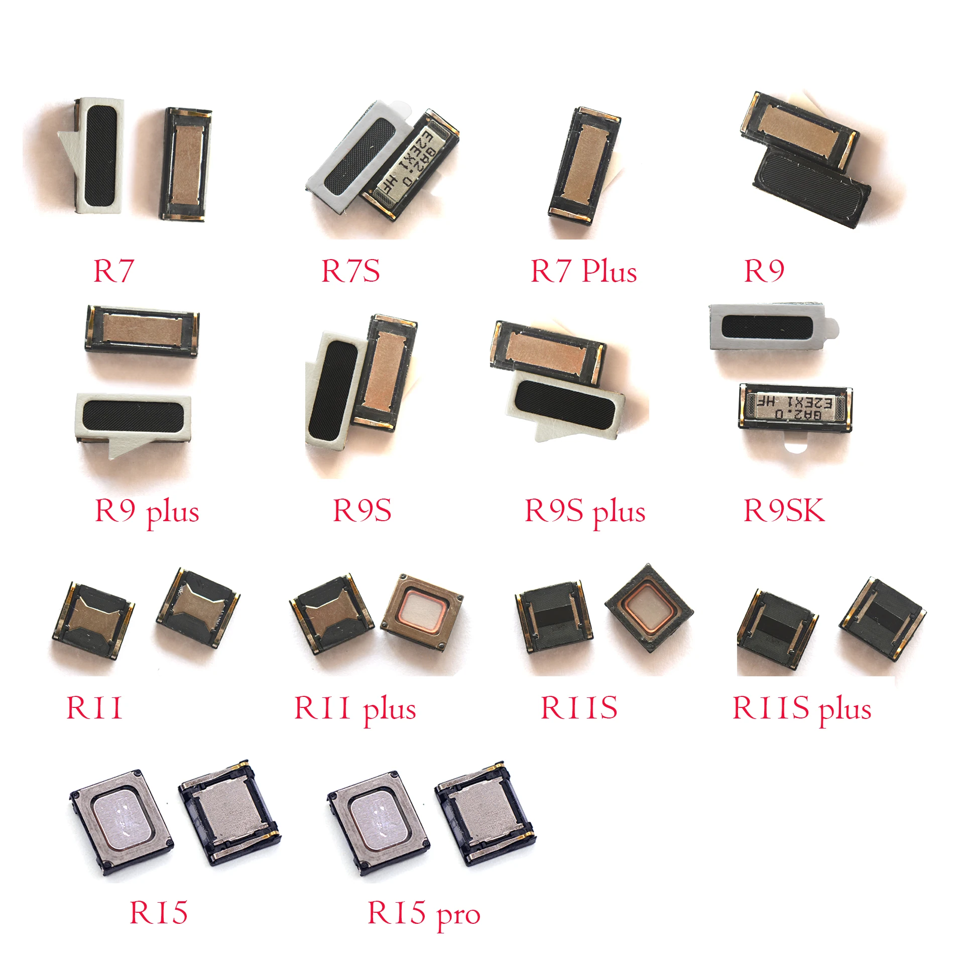 2 шт. динамики для Oppo R5 R7 R7S R9 R9S R9SK R11 R11S plus R15 pro | Мобильные телефоны и аксессуары