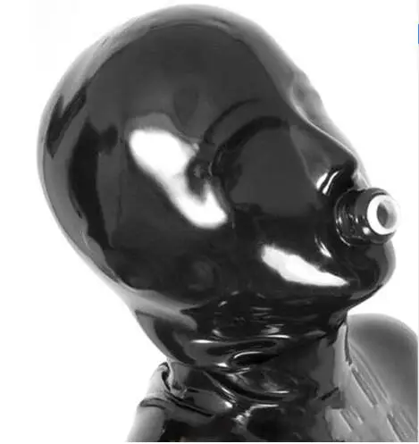 Фетиш резиновая маска с латексом вытяжки носка натуральная латексная товары для