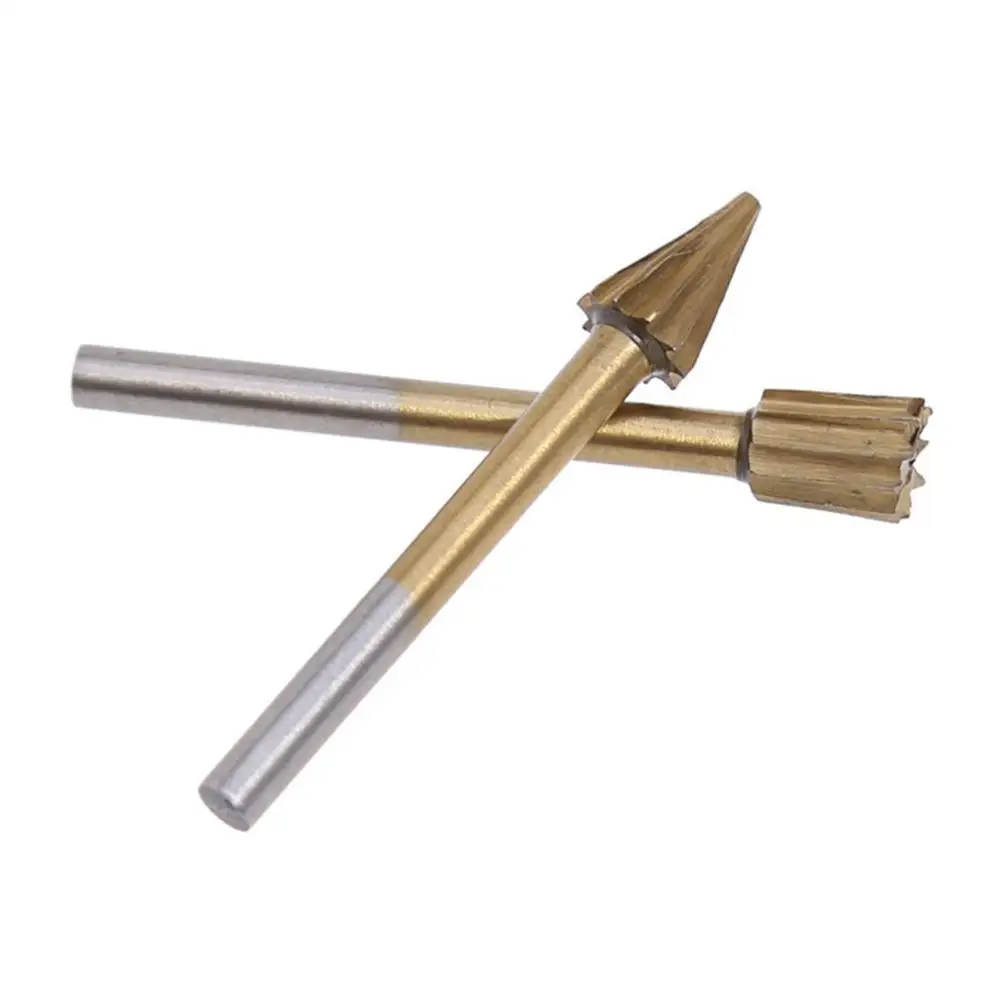 20 шт./компл. коробка HSS Titanium Dremel Routing роторная фреза для файлов резная резьба по
