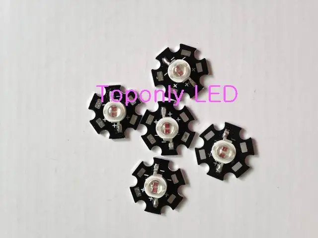 5 Вт чипы Epileds светодиодные лампы высокой мощности для выращивания растений 650 660