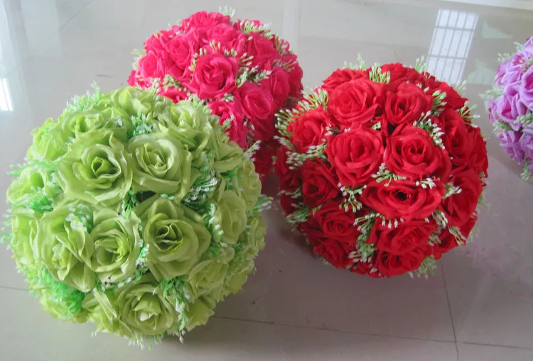 Оптовая продажа с фабрики! 4 размера цветок шар Гортензия целующиеся шары шелк