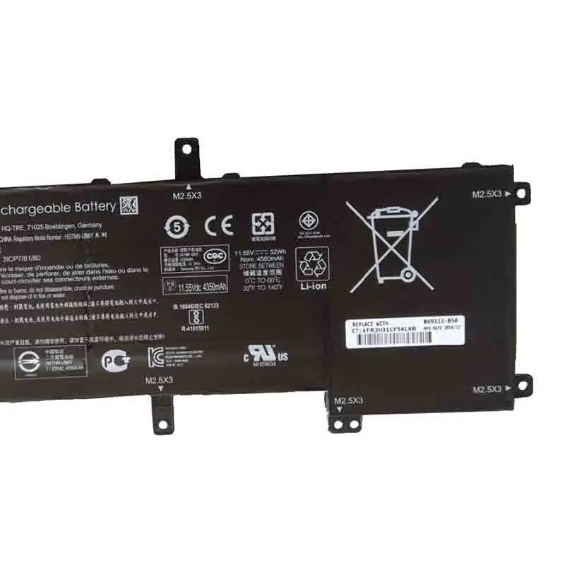 GZSM laptop battery VS03XL For HP Envy 15-as000 15-as100 for 15-as001ng (W6Z52EA) 15-as003ng | Компьютеры и офис