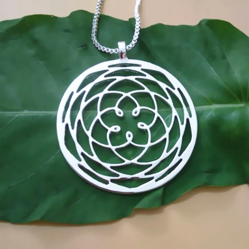 Роза Венеры кулон с серебряным покрытием ожерелья и кулоны для женщин ювелирные