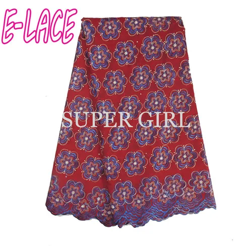 Африканский швейцарский вуаль кружевной ткани Высокое качество вышитые сухой 100%