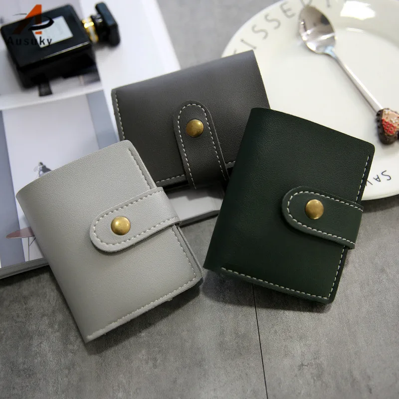 Модные женские кошельки в британском стиле короткий кошелек из искусственной