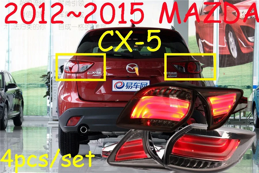 CX 5 хвост светильник 2012 ~ 2016 Бесплатная доставка! Светодиодный 4 шт./компл. задний