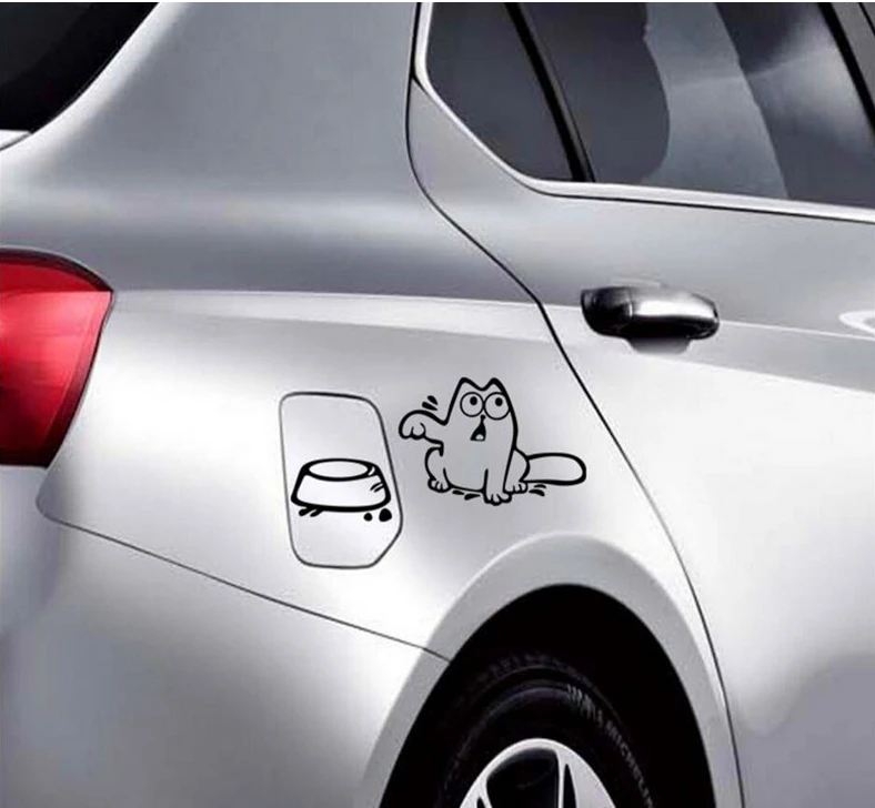 Simon Cat забавные Наклейки для автомобиля стильный автомобиль стиль SAAB 9-3 9-5 93 95 мг GT