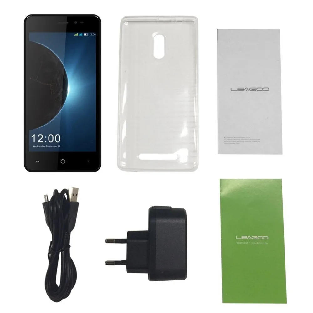 LEAGOO Z6 смартфон 3G 4 97 &quotСотовые телефоны с Android 6 0 mt6580m четыре ядра 1. 3g Гц 1 ГБ