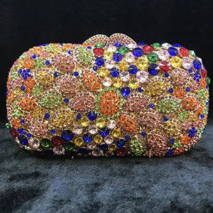 Женская свадебная Сумка клатч роскошные вечерние клатчи с кристаллами и