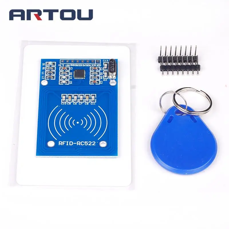 MFRC 522 RC RC522 13 56 МГц RFID модуль для arduino Kit SPI писатель распознаватель смарт карты с IC