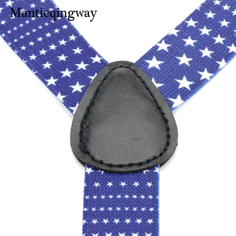 Mantieqingway/Повседневная футболка с пятиконечной звездой эластичные подтяжки для