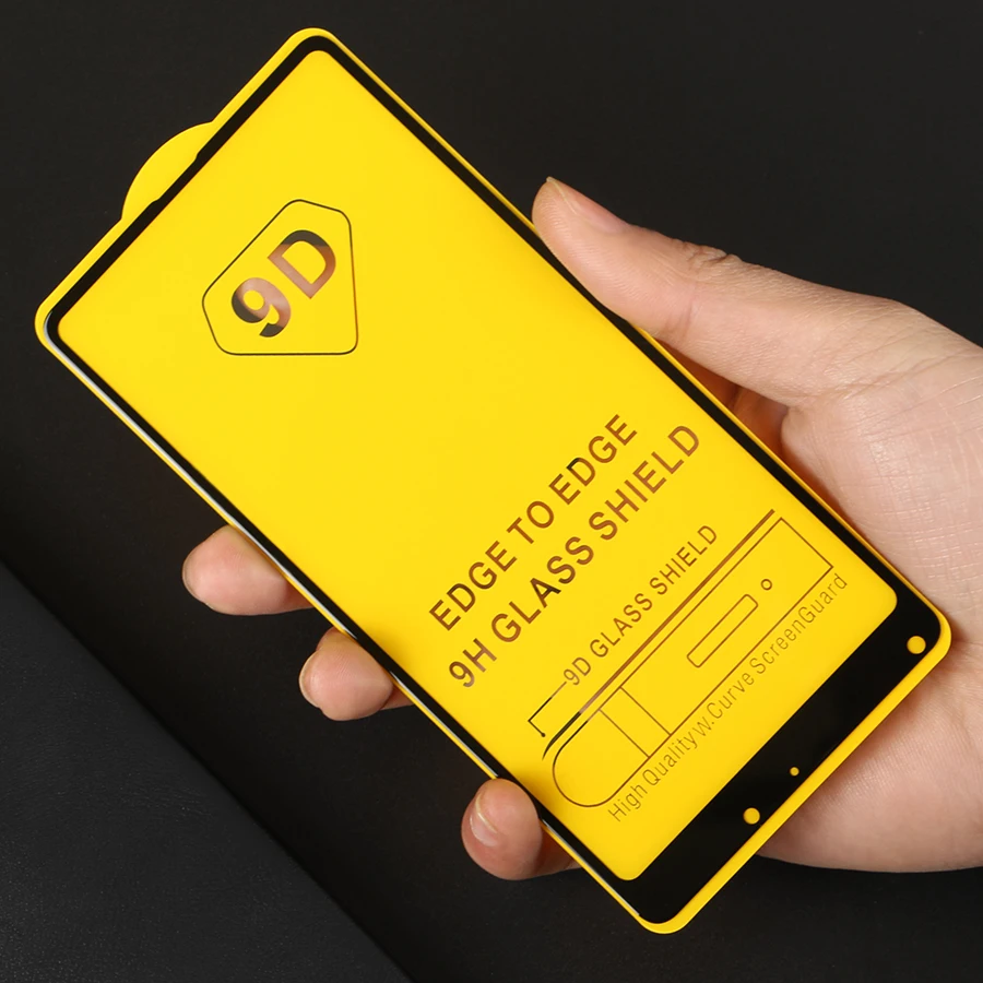 KLOVRRD 9D Full Glue Cover Tempered Glass For Xiaomi Mi Mix 2s Screen Protector Protective Film Mix2S Adhesive | Мобильные телефоны