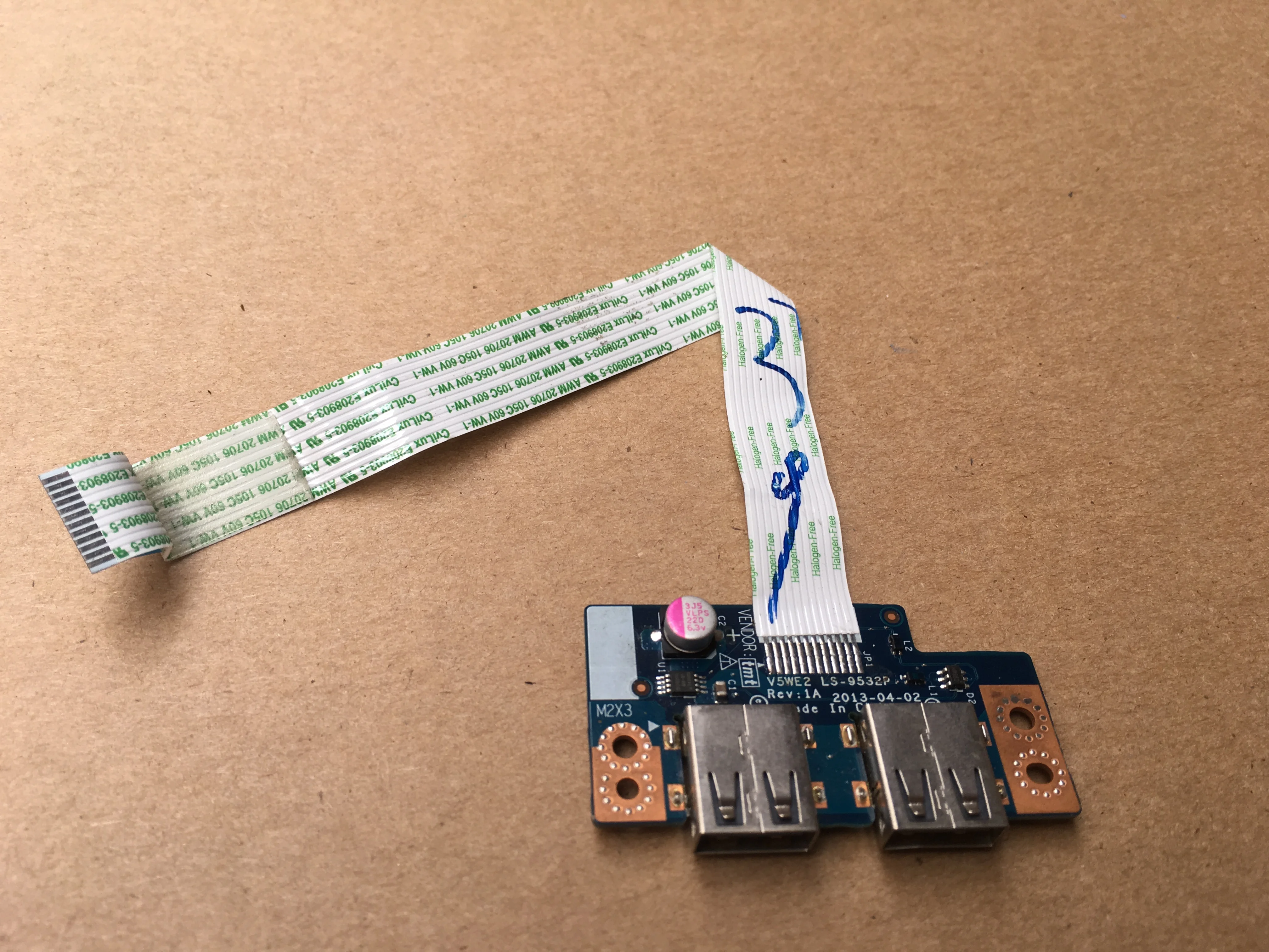 USB кабель платы LS 9532P для ACER Aspire V5 561G E1 570 530 510 572 572P 532 NE510 NE570 NE572 NV510 NV570