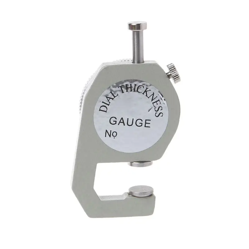 Для циферблата толщиномер 10 20 мм измеритель толщины кожаной бумаги тестер