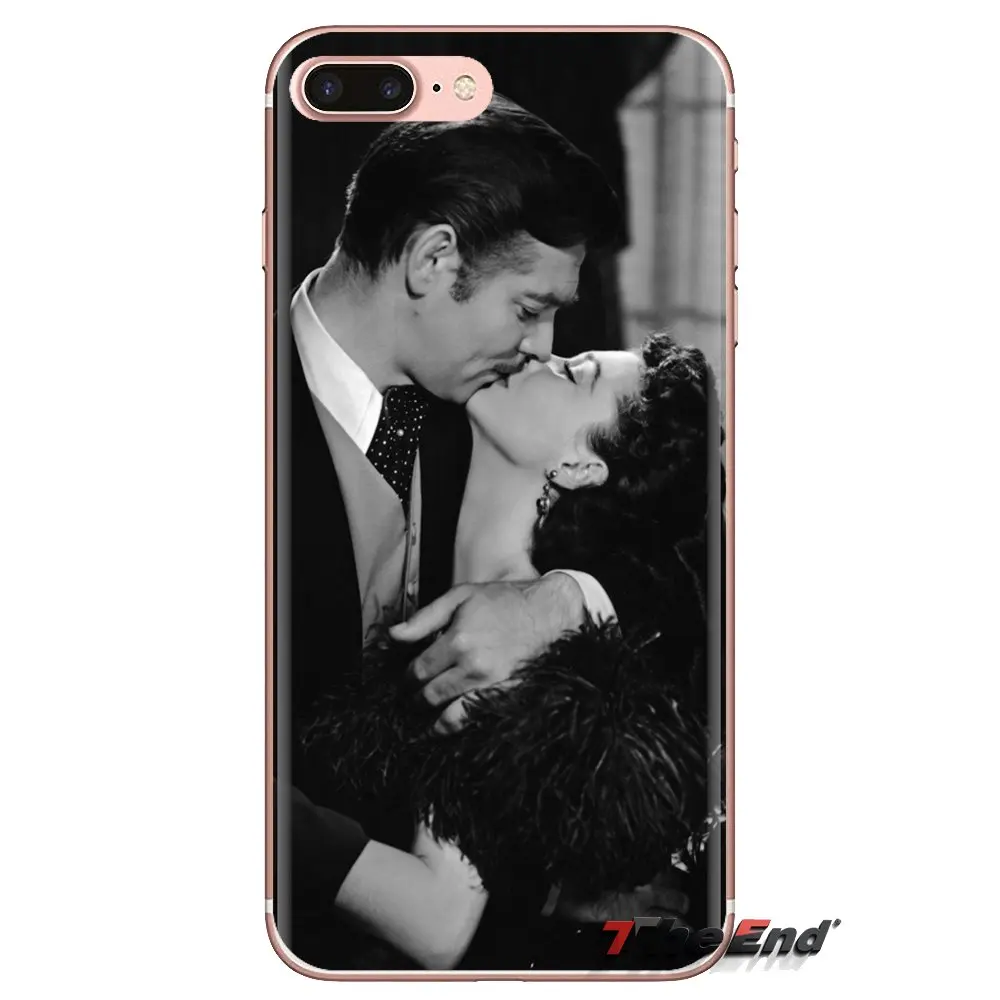 Soft Transparent Cases Covers Gone With the Wind For Samsung Galaxy S3 S4 S5 Mini S6 S7 Edge S8 S9 S10 Plus Note 3 4 5 8 9 |