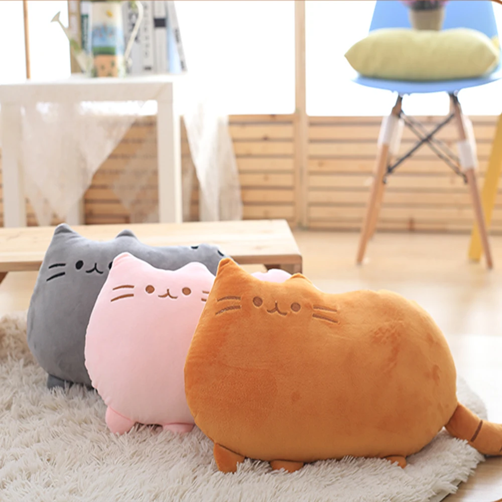 Подушка для кошки Kawaii 25/40 см мягкая плюшевая подушка в виде животных милые