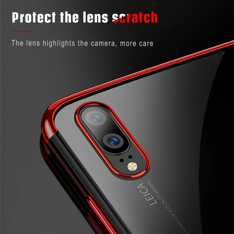 ESVNE Мягкий ТПУ силиконовый чехол для Huawei P20 Pro Чехол lite P10 P9 P8 Lite прозрачный