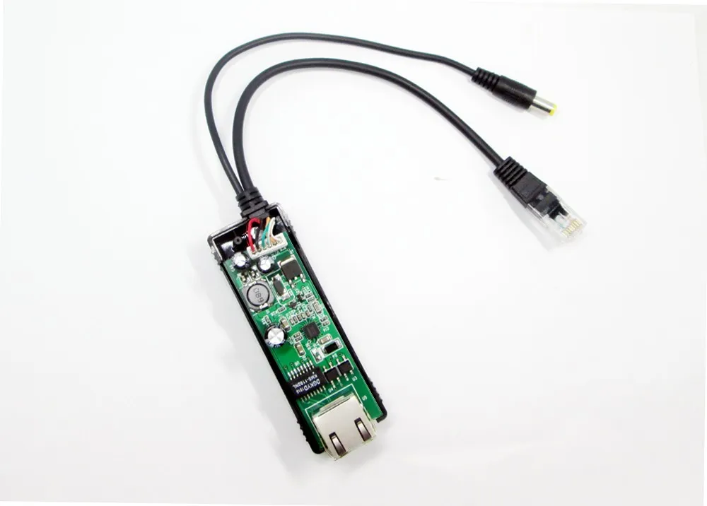 GXCOM POE splitter входное напряжение 40-56vdc, выходное напряжение 12 v 2A, ieee802.3af/at pd splitter