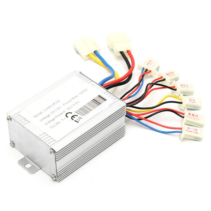 Фирменная Новинка 1 шт. 24V 500W мотор щетка Скорость контроллер электрический велосипед горный велосипед Скутер