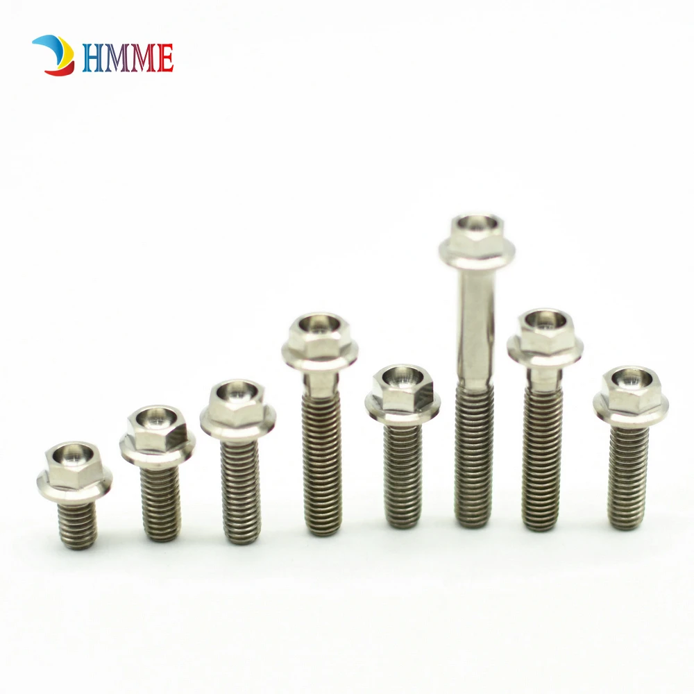 Титановые болты для мотоциклетного дискового тормоза 6 шт.|screw eye bolt|screw plierbolt cloth |