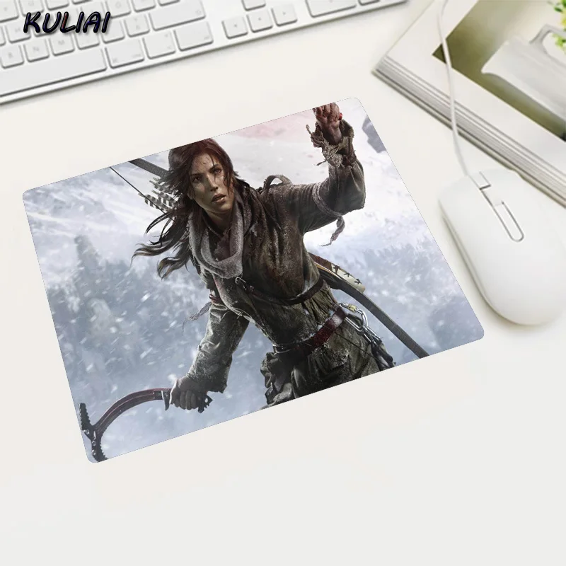XGZ видео резиновые игры Обои Мышь Pad 22X18 25X20 29X25 см Tomb Raider плеер офис семья Pc игровой коврик Мышка для ноутбука