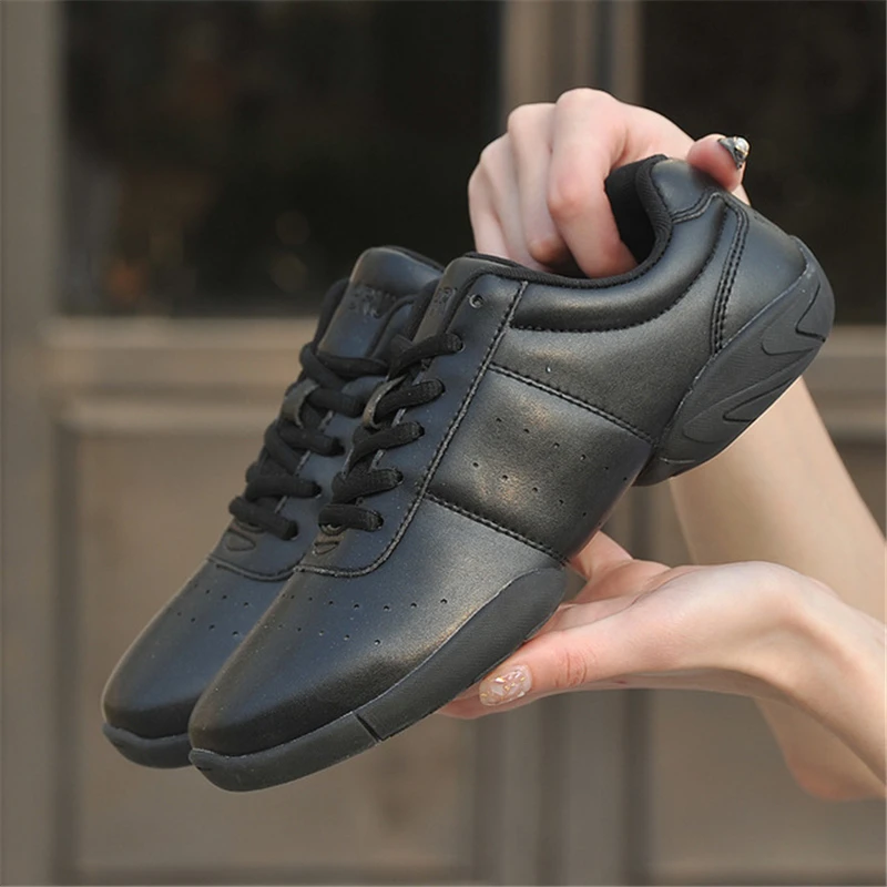 Women Dance Shoes Comfortable Soft Bottom Fitness Shoes Men Jazz Shoes Girl Professional Training Child Breathable Sneakers