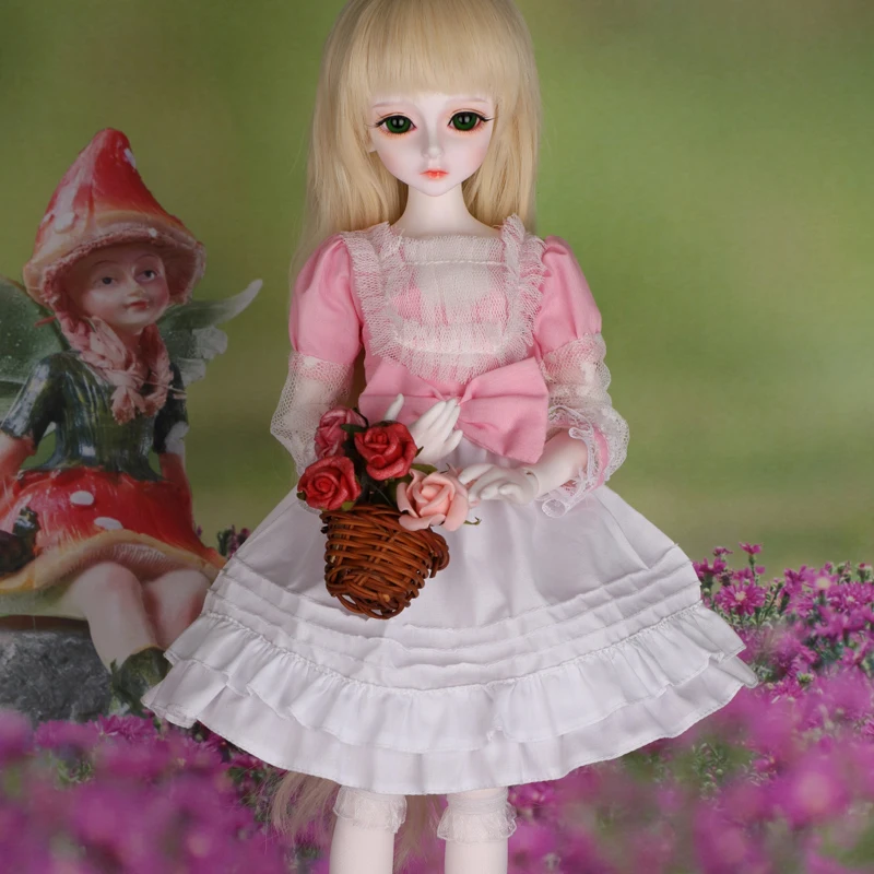 Индивидуальная цена полный комплект 1/4 BJD/SD модный стиль кукла Bory для маленьких