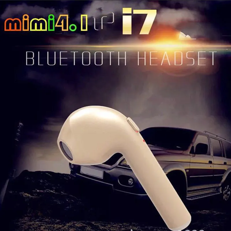 GYKZ для I7S беспроводные наушники Bluetooth 4 1 Многофункциональные Стерео мини