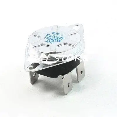 AC 250V 20 Amp N/C 4-контактные клеммы 80C термостат KSD302 (KSD302T)