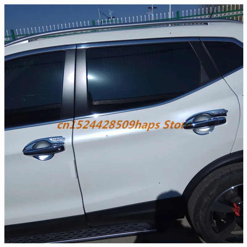 Для Nissan Qashqai J11 хромированная крышка для ручки/ABS крышка для дверных чаш Накладка аксессуары для стайлинга автомобилей