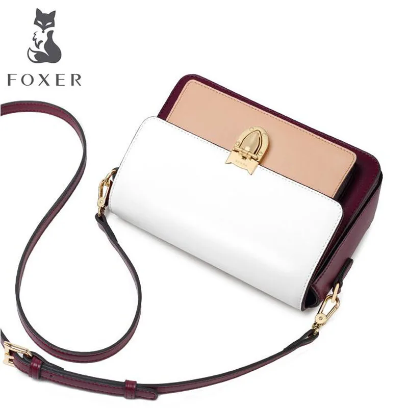 Сумка из коровьей кожи 2019 Новая модная цветная сумка через плечо простая женская