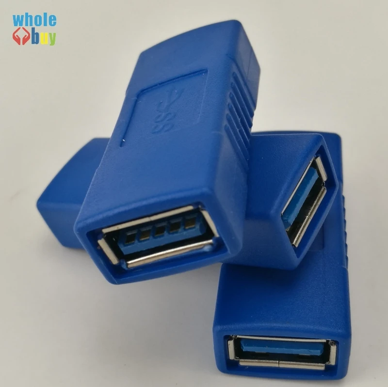 500 шт./лот заводская цена USB 3 0 2 тип A переходник Мама-мама удлинитель для ПК
