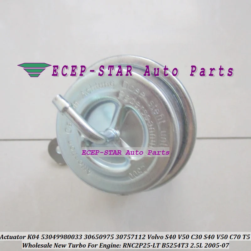 Турбо привод K04 53049980033 30650975 6G9N6K682AA 30650569 для Volvo C30 S40 V50 C70 T5 RNC2P25-LT B5254T3 2.5L 05-07 |