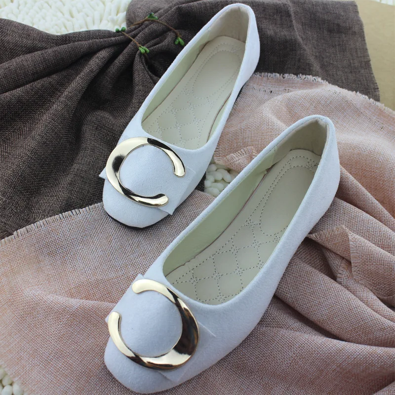 Женская обувь на плоской подошве Туфли-оксфорды Прямая поставка Удобные балетки