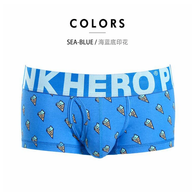 Мужское нижнее белье супер крутое с мультяшным принтом u образная сумка мужское