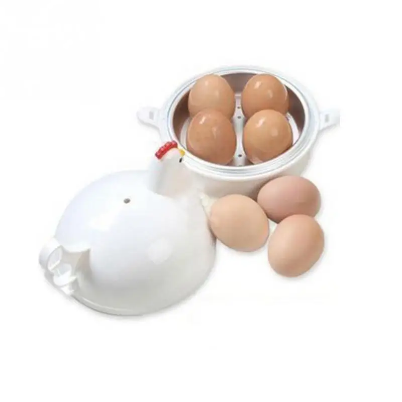 NEW Chicken Shaped Microwave Eggs Boiler Cooker Kitchen Cooking Appliances Steamer Home Tool | Дом и сад