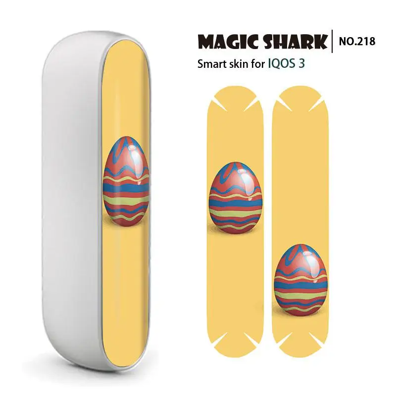 Чехол наклейка Magic Shark Egg для IQOS 3 0 217 232|Наклейки телефонов| |