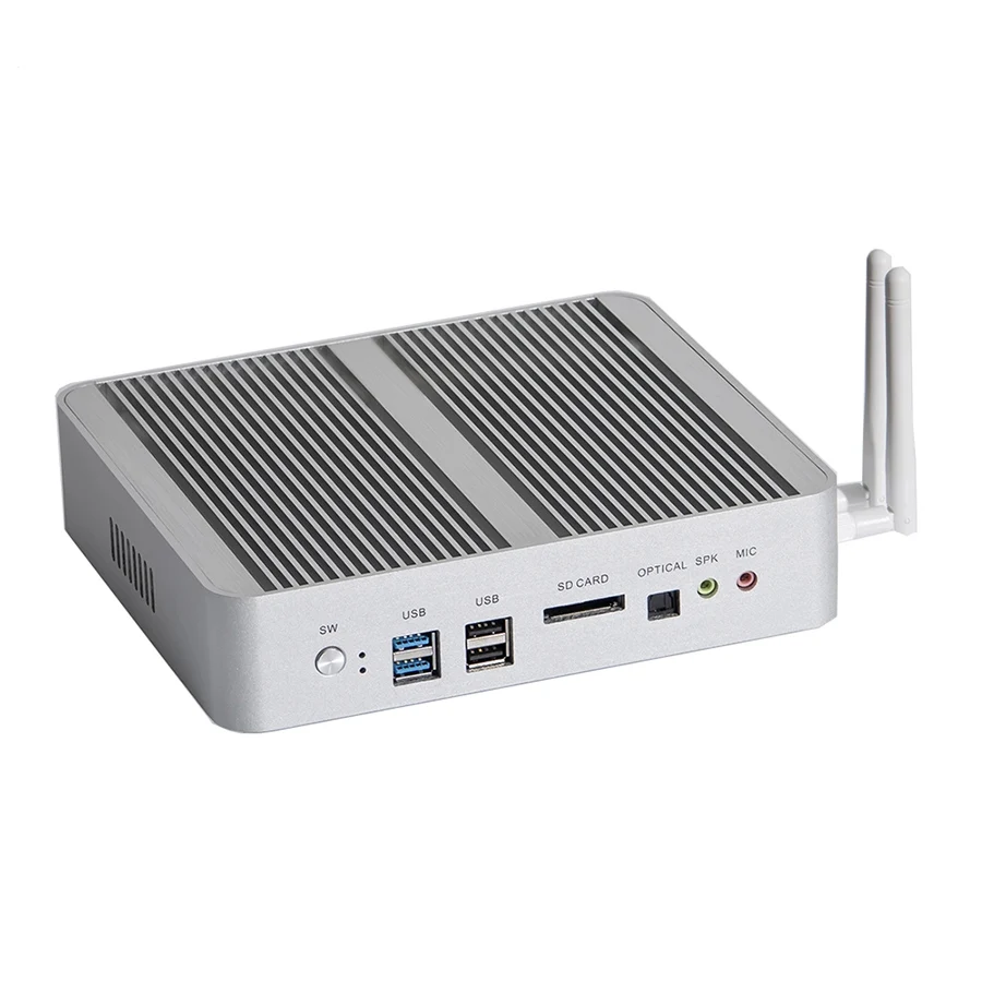 Intel Core i5 8250U 7260 персональный компьютер Windows 10pro HDMI VGA безвентиляторный мини ПК 4K HTPC i7 7500U 7560U Iris Plus 640 настольный компьютер