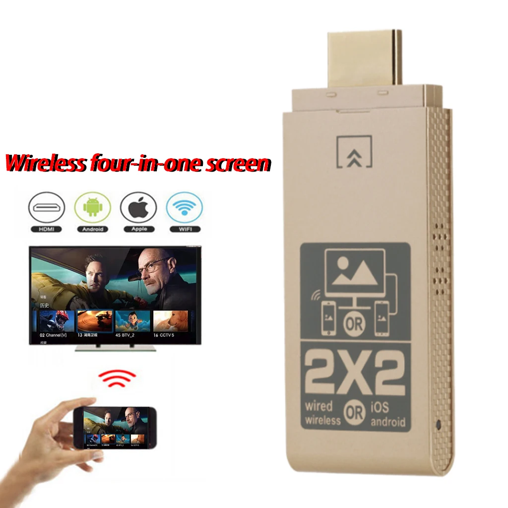Беспроводной HDMI адаптер беспроводной приемник Wi-Fi ключ Wi-Fi дисплей iPhone адаптер iOS Android Windows tv Miracast HDMI ключ