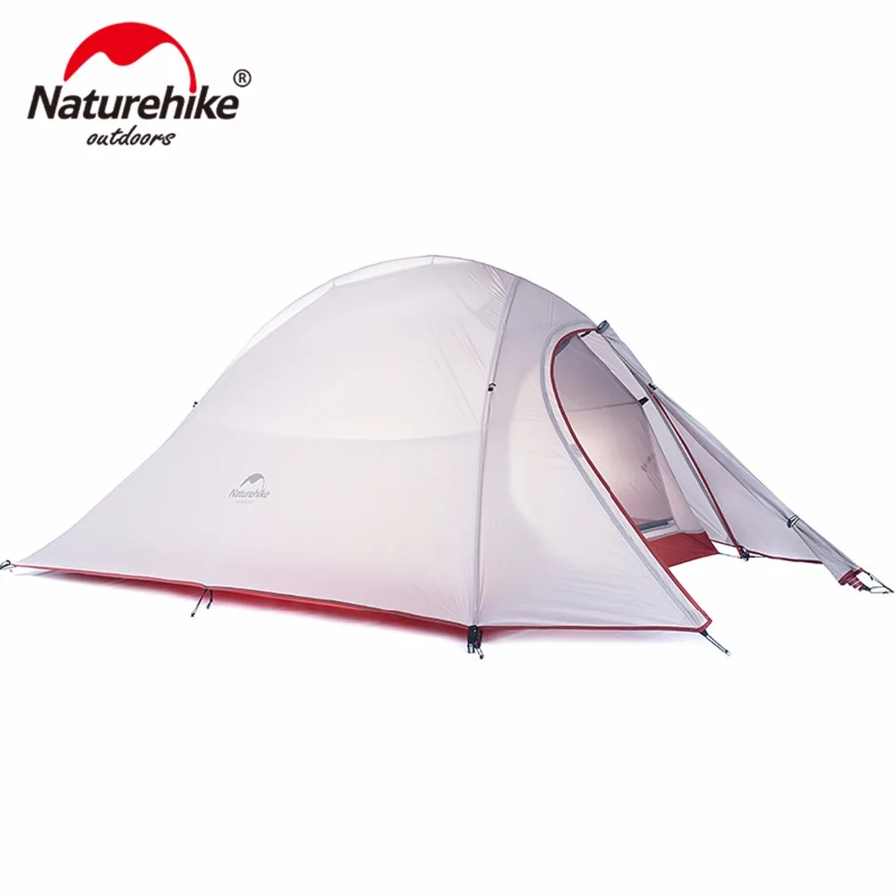 Naturehike Cloudup серии 20D силиконовые ultralight палатка для 3 человек NH15T002 T|tent for 3|ultralight tent20d