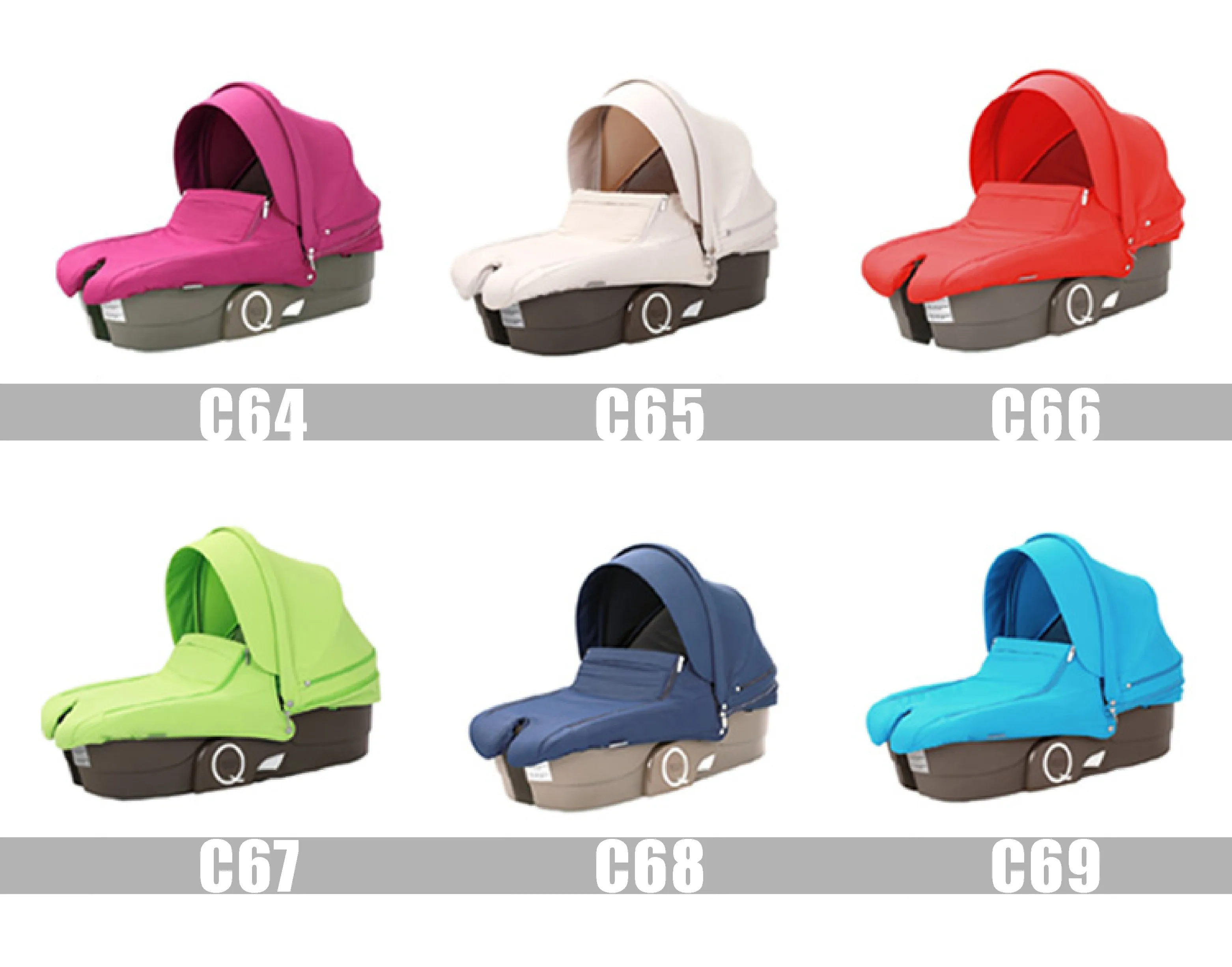 DSLAND STOK Doux bebe qibaer люлька baket Переноска детская коляска корзина для сна - Цвет: qibaer brand